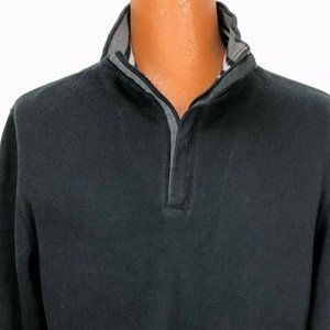 Axcess Claiborne L Cotton Sweater Vintage 1/4 Zip